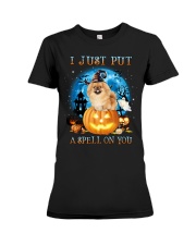 Spell - TAN Pekingese Premium Fit Ladies Tee tile