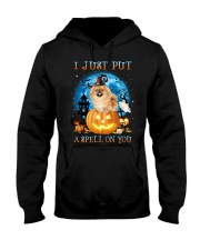 Spell - TAN Pekingese Hooded Sweatshirt tile