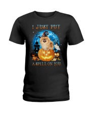 Spell - TAN Pekingese Ladies T-Shirt tile