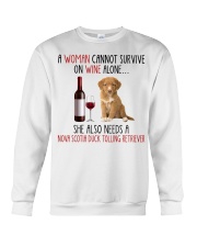She Also Needs Nova Scotia Duck Tolling Retriever Crewneck Sweatshirt tile