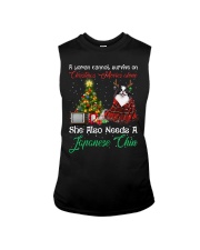 Christmas Alone - Japanese Chin 2 Sleeveless Tee tile