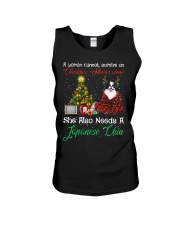 Christmas Alone - Japanese Chin 2 Unisex Tank tile