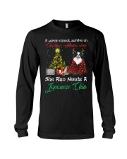 Christmas Alone - Japanese Chin 2 Long Sleeve Tee tile