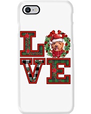 Christmas Love - Irish Doodle Phone Case tile