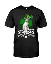 Happy Clover - Chinese Crested Dog 1 Classic T-Shirt front