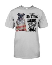 Amazing Daddy - English Bulldog Classic T-Shirt front