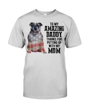 Amazing Daddy - English Bulldog Premium Fit Mens Tee tile