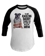 Amazing Daddy - English Bulldog Baseball Tee tile