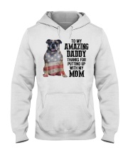 Amazing Daddy - English Bulldog Hooded Sweatshirt tile