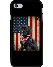 Morkie - American Flag Phone Case tile