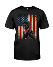 Morkie - American Flag Classic T-Shirt front