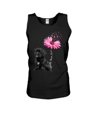 Daisy Ribbon - BLACK Morkie Unisex Tank tile