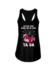 God Said - Beauceron Ladies Flowy Tank tile