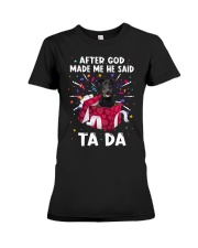 God Said - Beauceron Premium Fit Ladies Tee tile