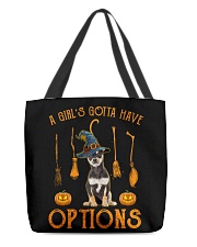Options - Chihuahua All-Over Tote tile