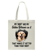 Better Shirt - Golden Retriever 2 Tote Bag tile