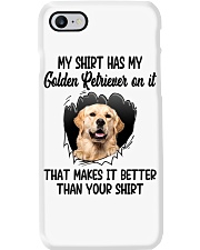 Better Shirt - Golden Retriever 2 Phone Case tile