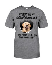 Better Shirt - Golden Retriever 2 Classic T-Shirt front