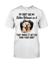 Better Shirt - Golden Retriever 2 Classic T-Shirt tile