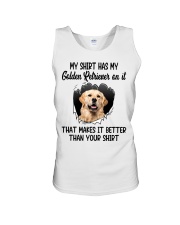 Better Shirt - Golden Retriever 2 Unisex Tank tile