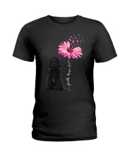 Daisy Ribbon - BLACK Cocker Spaniel Ladies T-Shirt tile