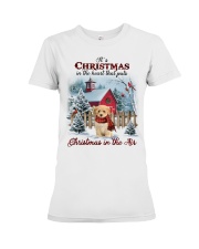 Christmas Air - Poochon Premium Fit Ladies Tee tile