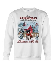 Christmas Air - Border Collie Crewneck Sweatshirt tile