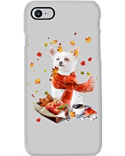 Autumn Leaves Chorkie Phone Case tile