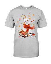 Autumn Leaves Chorkie Classic T-Shirt front