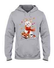 Autumn Leaves Chorkie Hooded Sweatshirt tile