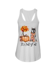 It is Fall - Husky 1 Ladies Flowy Tank tile