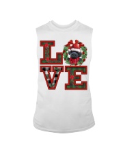 Christmas Love - BLACK Schnoodle Sleeveless Tee tile