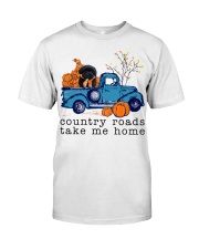 Blue Car - Shoodle Classic T-Shirt front