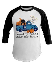 Blue Car - Shoodle Baseball Tee tile