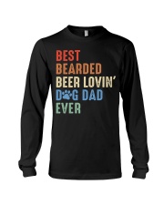 Best Bearded Beer Lovin Dog Dad Ever Long Sleeve Tee tile