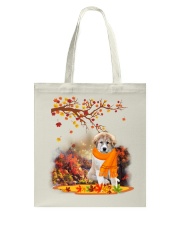 Fall Leaf - Great Pyrenees 1 Tote Bag tile