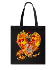 Autumn Leaf - Bullmastiff 1 Tote Bag tile