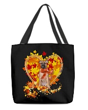 Autumn Leaf - Bullmastiff 1 All-Over Tote tile