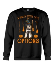 Options - GREY Miniature Schnauzer Crewneck Sweatshirt tile