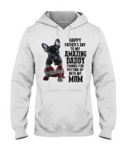 Happy father Day - French Bulldog Hooded Sweatshirt tile