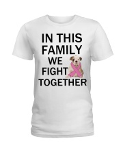 Fight Together - old english bulldog 1 Ladies T-Shirt tile