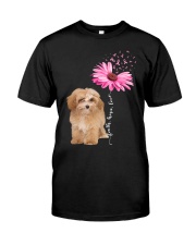 Daisy Ribbon - APRICOT Maltipoo Classic T-Shirt front
