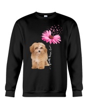 Daisy Ribbon - APRICOT Maltipoo Crewneck Sweatshirt tile
