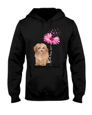 Daisy Ribbon - APRICOT Maltipoo Hooded Sweatshirt tile