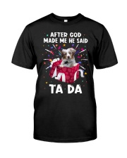 God Said - RED MERLE Australian Shepherd Premium Fit Mens Tee tile