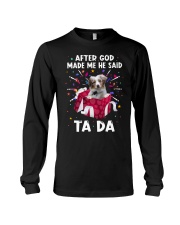 God Said - RED MERLE Australian Shepherd Long Sleeve Tee tile