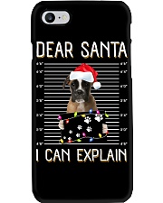 Dear Santa Boxer 2 Phone Case tile