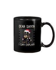 Dear Santa Boxer 2 Mug tile
