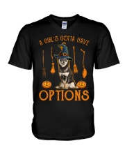 Options - Shiba Inu 3 V-Neck T-Shirt tile