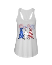 American Firework - Great Dane Ladies Flowy Tank tile